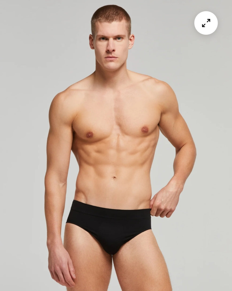 3 SLIP UOMO POMPEA|Seamless in confezione colorata in nero,blu e grigio
