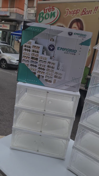 SCARPIERA XL | adatta per 6 paia di scarpe e specialmente per stivali lunghi