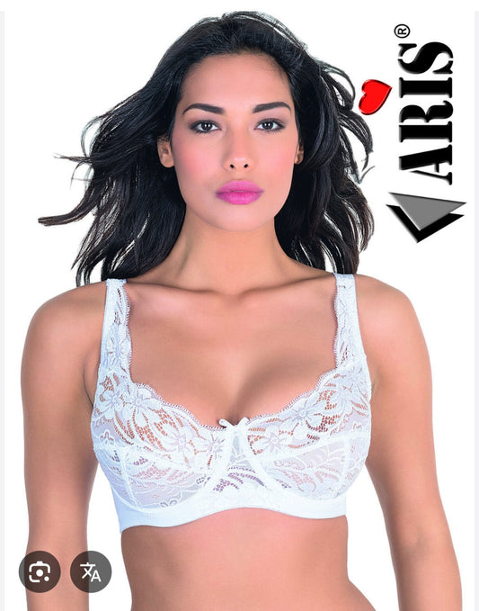 REGGISENO ARIS art.giovanna cup c  |con ferretto in morbida microfibra in pizzo