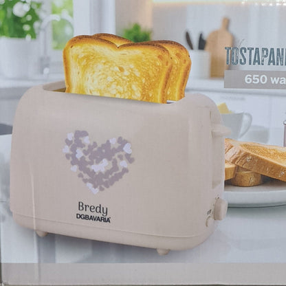 TOSTAPANE ELETTRICO | DGBAVARIA con cuore bredy 650watt