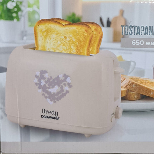 TOSTAPANE ELETTRICO | DGBAVARIA con cuore bredy 650watt