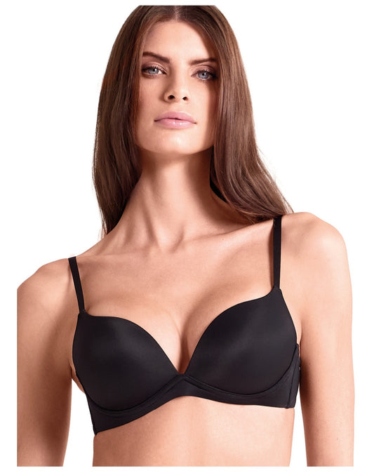 REGGISENO LORMAR art. Desiderio |push-up in microfibra senza ferretto +1 taglia