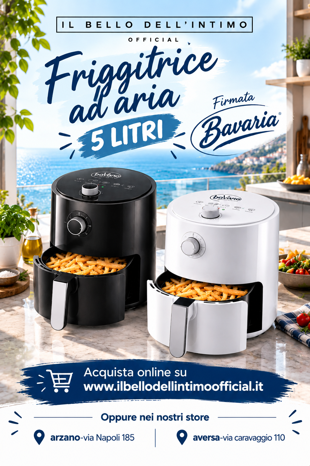FRIGGITRICE AD ARIA BAVARIA| 5 litri